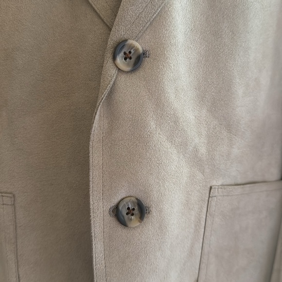 Vintage Doncaster Suede Blazer - Tan - Picture 6 of 10